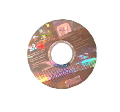 you found a disc! I wonder what's on it?